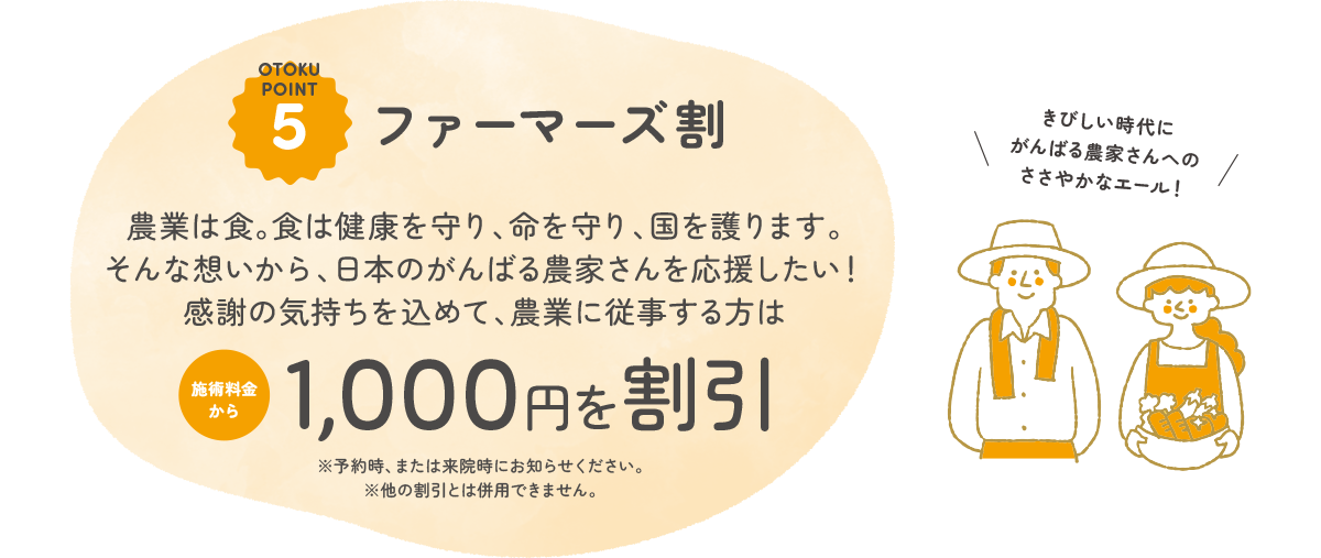 がんばる農家さんを応援。感謝の気持ちを込めて1,000円OFF